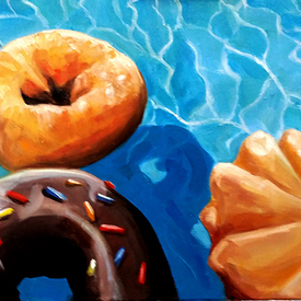 Suzanne Altman - POOL DONUTS